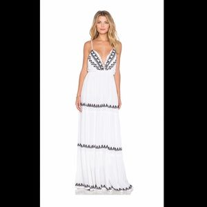 Revolve Tularosa White Sands Maxi Dress Size Small